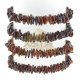 Cherry chips amber beads bracelet